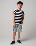 Third Day Co Kaos Anak Logo Box Dakir Stripe