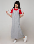 Nevada Overall Maxi Skirt Dress Vest Knit