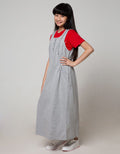 Nevada Overall Maxi Skirt Dress Vest Knit