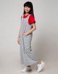 Nevada Overall Maxi Skirt Dress Vest Knit