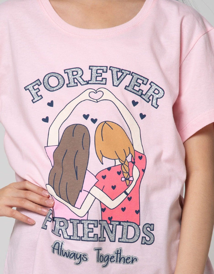 Nevada Kids Short Sleeve T-Shirt Forever Friends