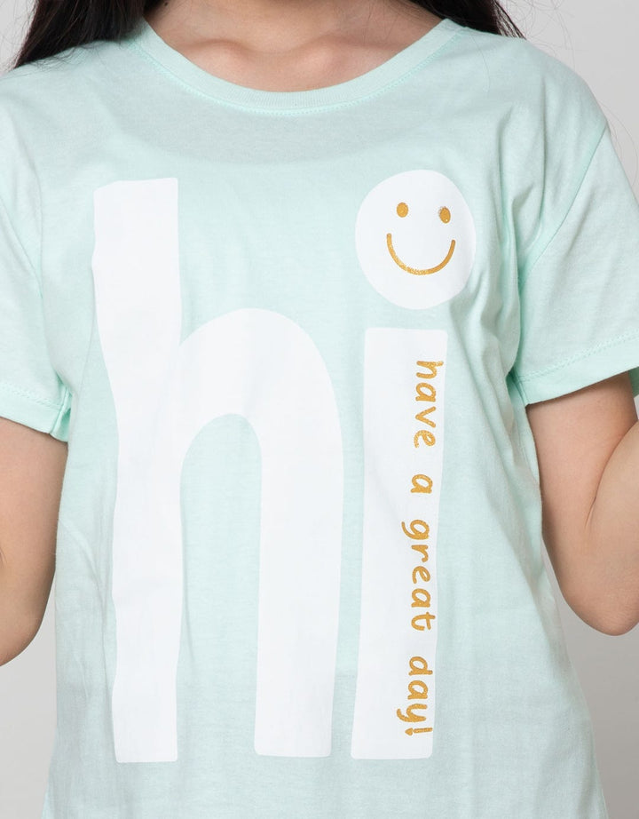 Nevada Short Sleeve T-Shirt Basic Print Hi