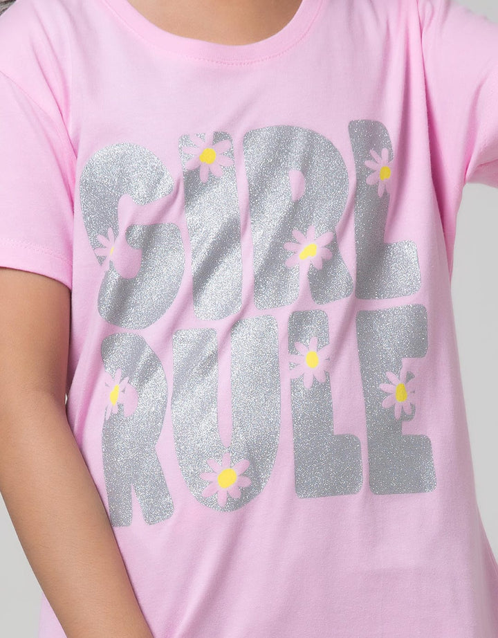 Nevada Short Sleeve T-Shirt Print Girl Rule