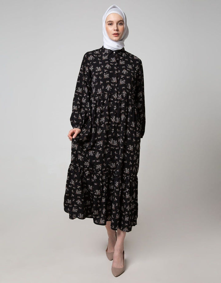Annisa Long Sleeve Maxi Dress Flo Daisy
