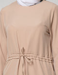 Annisa Long Sleeve Maxi Gamis Gathered Waist