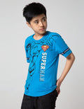 Character Kids Short Sleeve T-Shirt Superman Fly