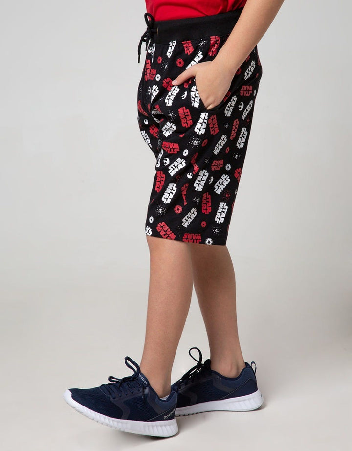 Star Wars Kids Short Pants Knit Letter
