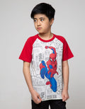 Marvel Spider-Man T-Shirt Raglan Jump Letter Boys