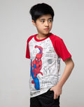 Marvel Spider-Man T-Shirt Raglan Jump Letter Boys