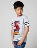 Marvel Spider-Man Kids Short Sleeve T-Shirt S Letter