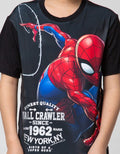 Marvel Spider-Man Kids Short Sleeve T-Shirt Crawler 