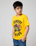 Marvel Avengers Heroes United Flock Kids Short Sleeve T-Shirt