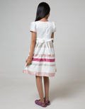 Kidz Too Short Sleeve Midi Dress Satin