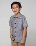 Arjuna Weda Boy Hem Batik Cendrawasih