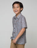 Arjuna Weda Boy Hem Batik Cendrawasih