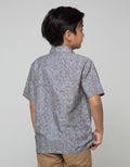 Arjuna Weda Boy Hem Batik Cendrawasih