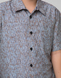 Arjuna Weda Boy Hem Batik Cendrawasih