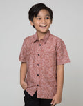 Arjuna Weda Boy Hem Batik Cendrawasih