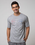 Cole Short Sleeve T-Shirt Regular Print Cole Denim Rainbow Color