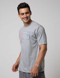 Cole Short Sleeve T-Shirt Regular Print Cole Denim Rainbow Color
