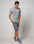 Cole Short Sleeve T-Shirt Regular Print Cole Denim Rainbow Color