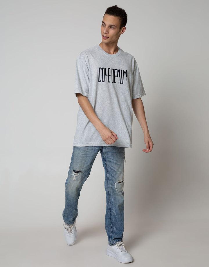 Cole Ss T-Shirt Print Cole Jeans Typography