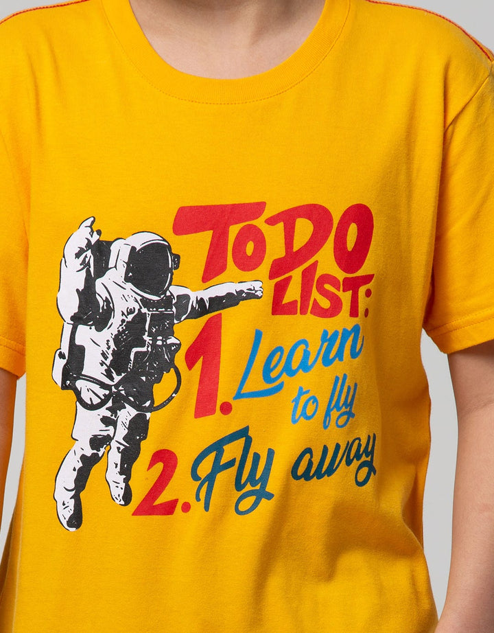 Aero Kids Short Sleeve T-Shirt Fullprintnofloc Regular Neon Games