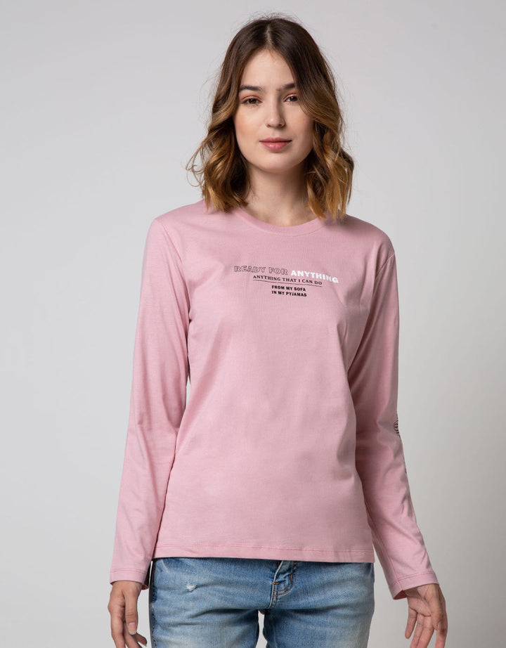 Nevada Long Sleeve T-Shirt Basic Cotton Usa