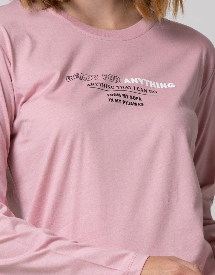 Nevada Long Sleeve T-Shirt Basic Cotton Usa