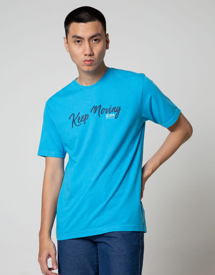 Cole Short Sleeve T-Shirt Print Keep Moving Rkkepmov