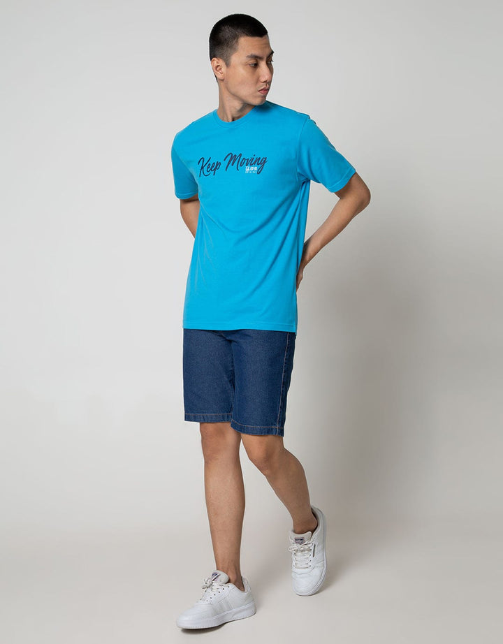 Cole Short Sleeve T-Shirt Print Keep Moving Rkkepmov