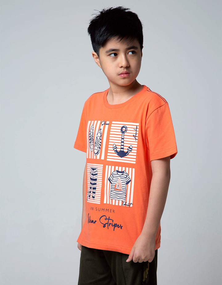 Aero Short Sleeve T-Shirt Basic Print