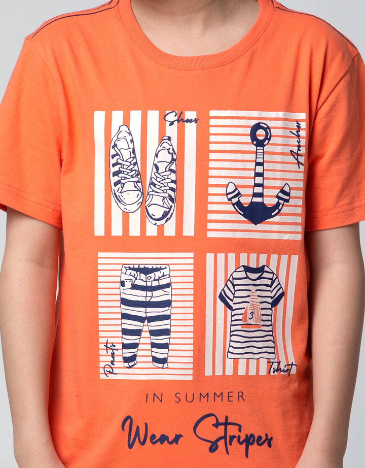 Aero Short Sleeve T-Shirt Basic Print