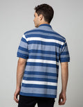 Cole Short Sleeve Polo Shirt Stripe