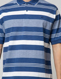 Cole Short Sleeve Polo Shirt Stripe
