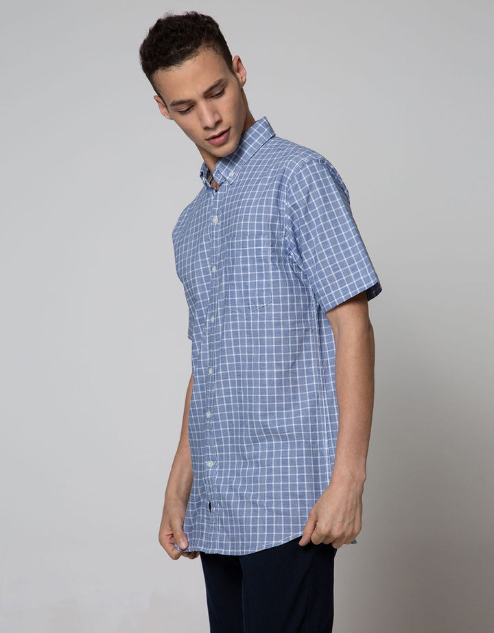 Cole Shirt Regular Yd Medium Check Washed