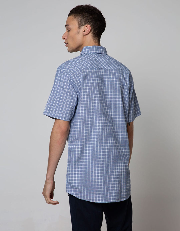 Cole Shirt Regular Yd Medium Check Washed