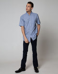 Cole Shirt Regular Yd Medium Check Washed