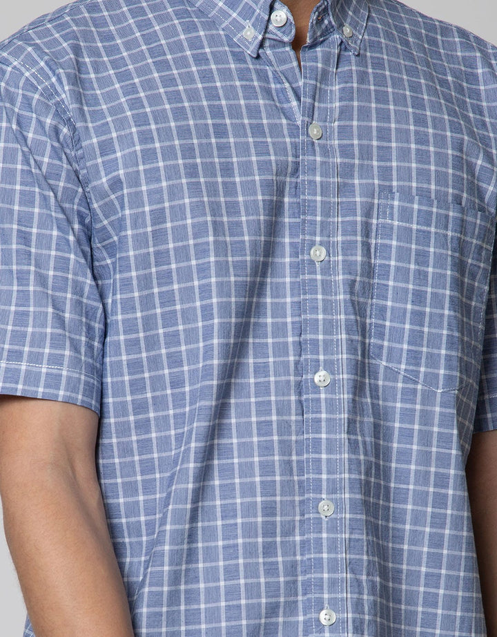 Cole Shirt Regular Yd Medium Check Washed