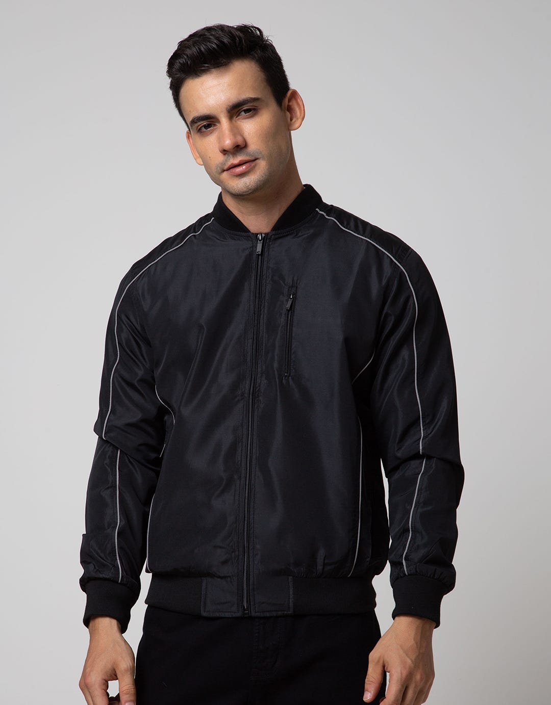 Cole Jacket Micro Raglan Piping