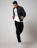 Cole Jacket Micro Raglan Piping