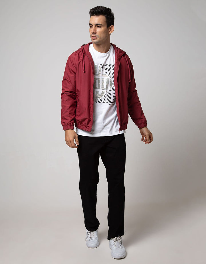 Cole Jacket Micro Hoodie Solid