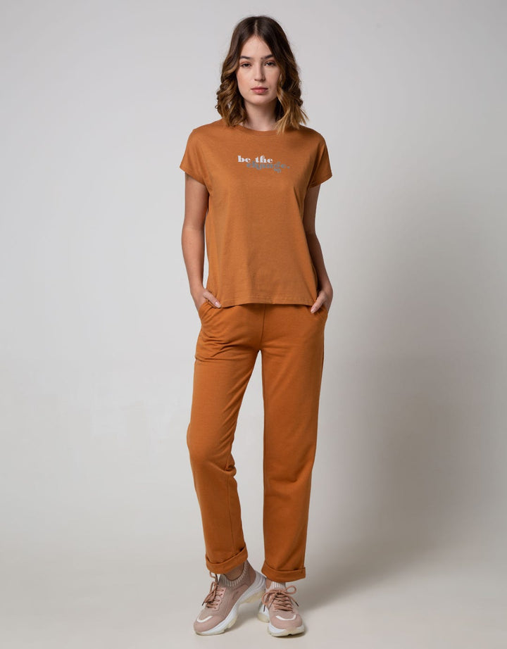 Nevada Short Sleeve T-Shirt Be The Change Cotton Usa