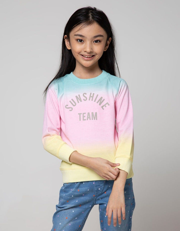 Aero Kids Sweatshirt Tie Dye Sunshine Team