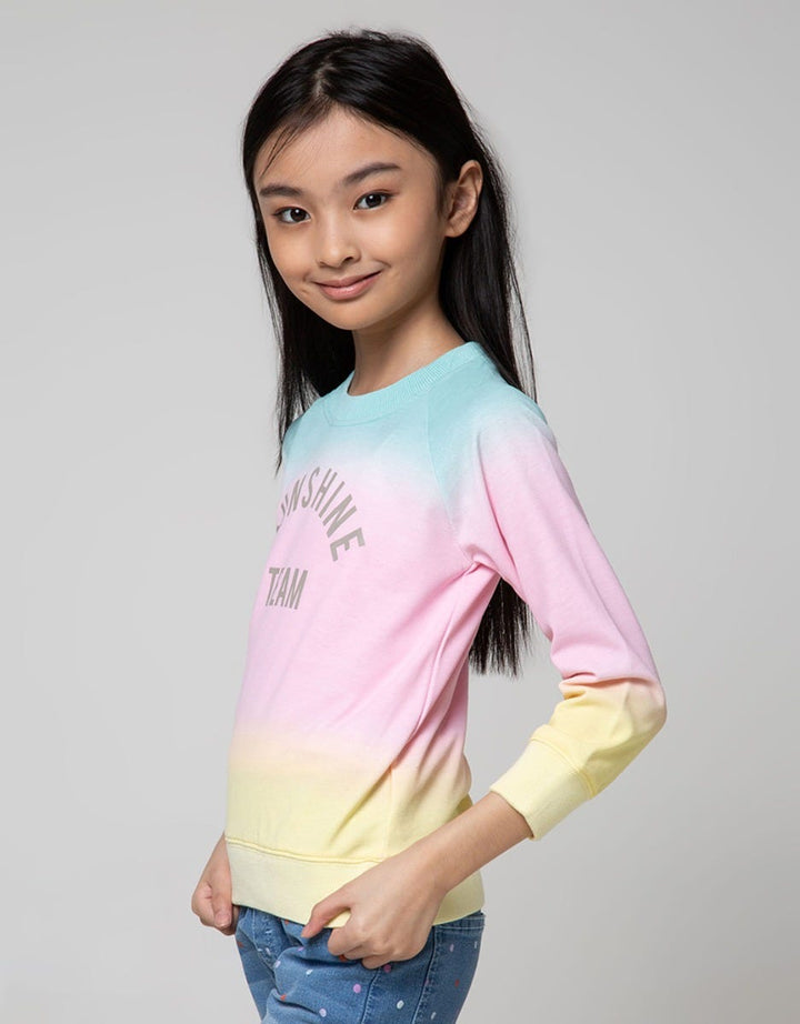 Aero Kids Sweatshirt Tie Dye Sunshine Team