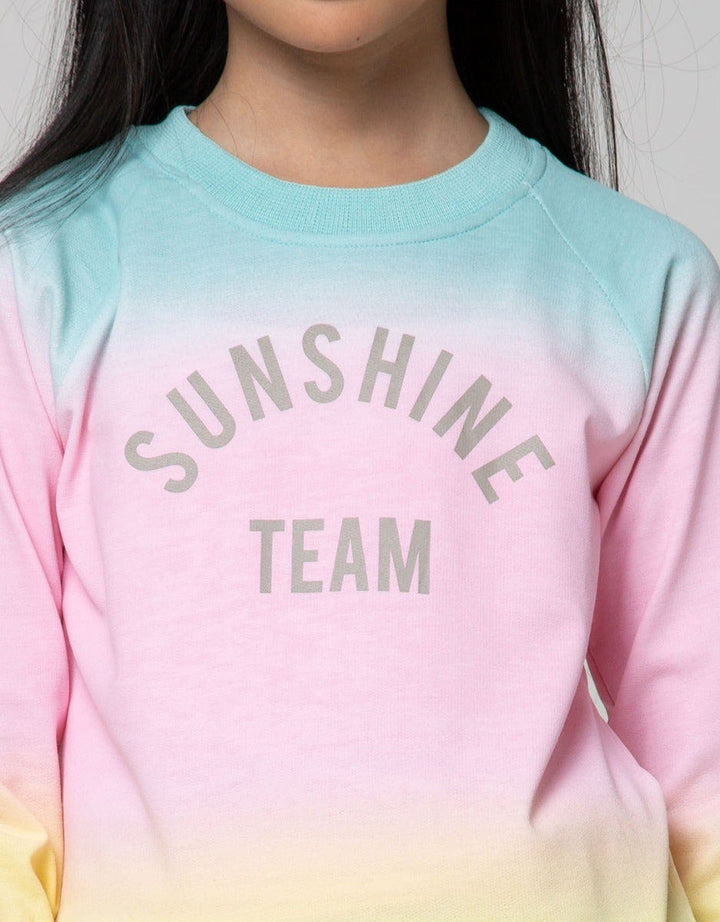 Aero Kids Sweatshirt Tie Dye Sunshine Team