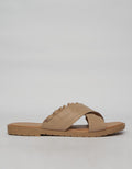 Connexion Slipper Sandals Cross Strap