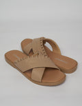Connexion Slipper Sandals Cross Strap