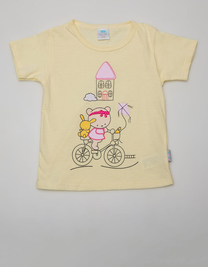 Pipiniko Short Sleeve T-Shirt Bear Sepeda