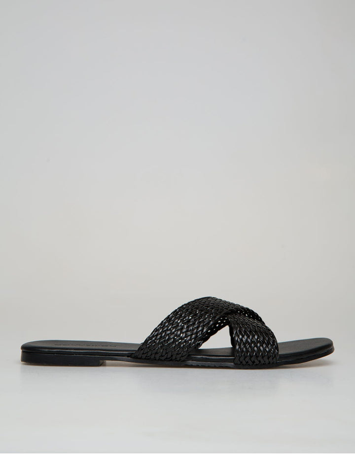 Connexion Slipper Sandals Cross Strap